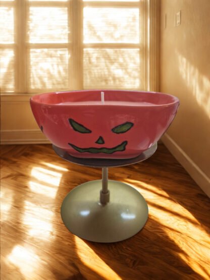 🎃 Halloween Pumpkin Pie Candle – Soy Wax, Decorative Wax Toppings - Image 6