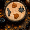 Halloween Mood Candle – Pumpkin Pie Scented, Hand-Poured & Uniquely Decorated